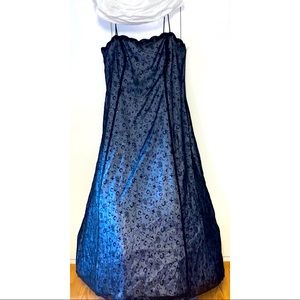 Navy Blue Prom Bridesmaid Special Occasion Dress